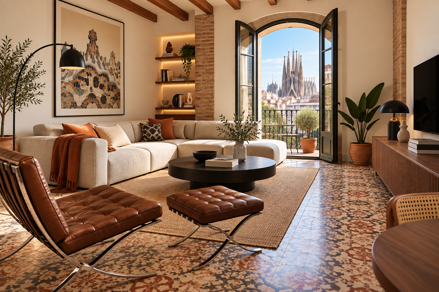 Reforma de salón en Barcelona